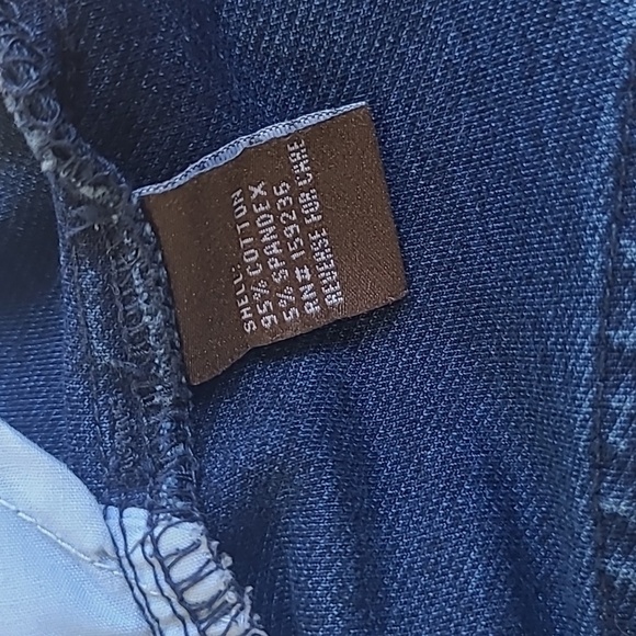 EUC J. McLaughlin Jeans Women's sz 12 Slim Straight Leg Mid Rise Denim Jeans - Picture 6 of 9